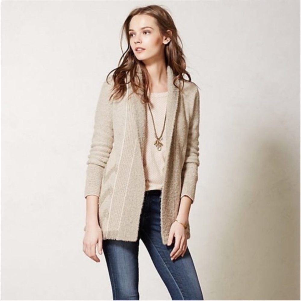 Anthropologie Angel of the North Cardigan NWOT